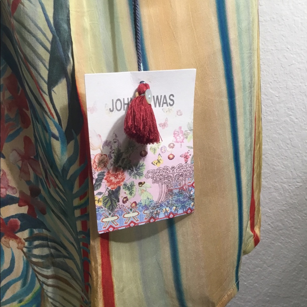 Johnny Was Journey V Neck Top Sz S/M NWT - Picture 4 of 7